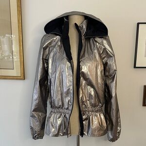 Lululemon Athletica Metallic Silver Jacket